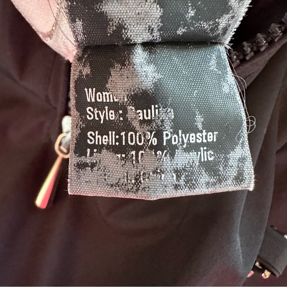 OBERMEYER 1947 REVERSIBLE FAUX FUR PAULINA SKI SNOWBOARD WINTER COAT JACKET Sz10 - Picture 12 of 14